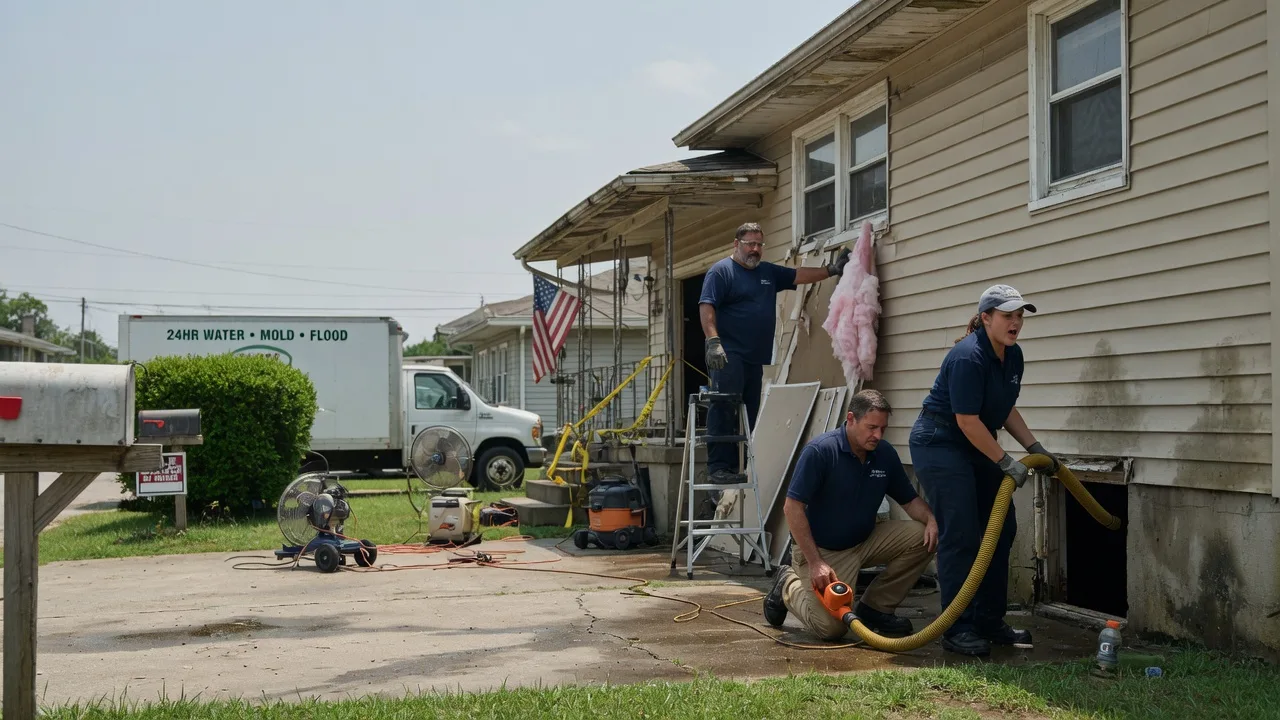 Water Damage Repair in Garden City, KS near me